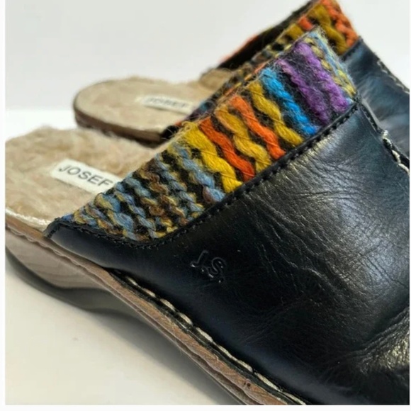 Josef Seibel Catalonia 59 Clogs in Black (Size EU37/US 7) - Picture 2 of 7